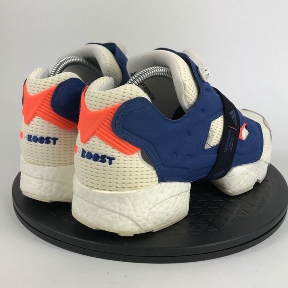 Instapump Fury x Adidas Boost 'Prototype' Blue/Orange FU9240 Men’s Size 7.5 - Picture 5 of 12